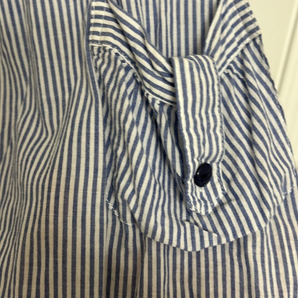 Women’s Striped Long Sleeve Blouse - Picture 4 of 6